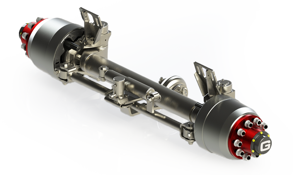 Steer Axles 300 Series (310x190 Brake)