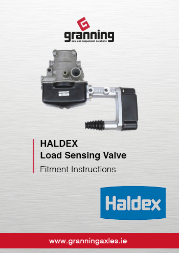 Haldex Load Sensing Valve Setting