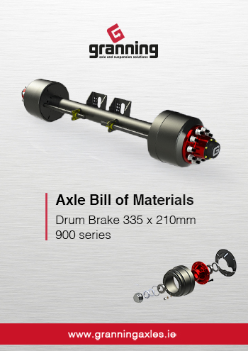 335 x 210mm – 900 series Bill of Materials