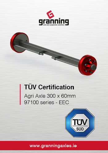 Agri Axle 97100 series EEC TUV Certification
