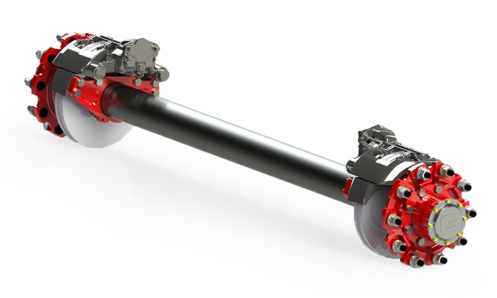 Granning Disc Brake Axles 6000 series