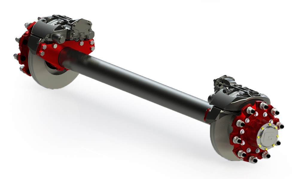 Granning Disc Brake Axles 7000 series
