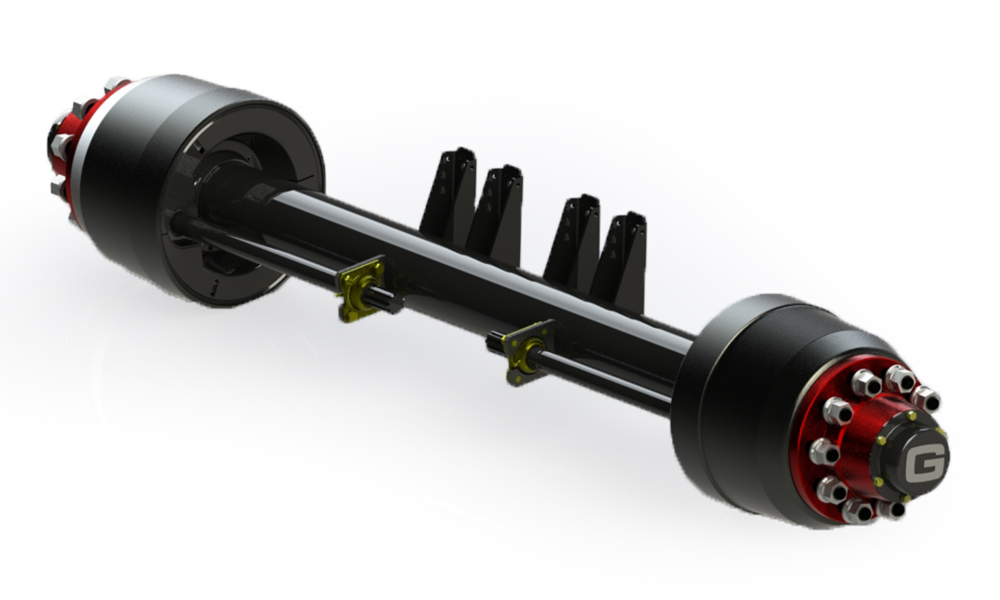 Granning Drum Brake Axles 300 series