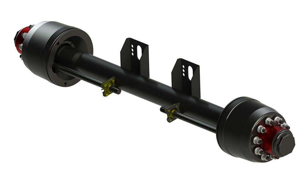 Granning Drum Brake Axles 350 series Heavy Duty