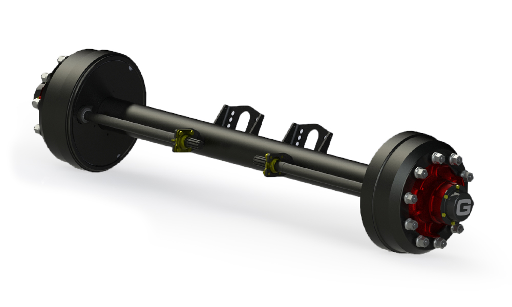 Granning Drum Brake Axles 860 series