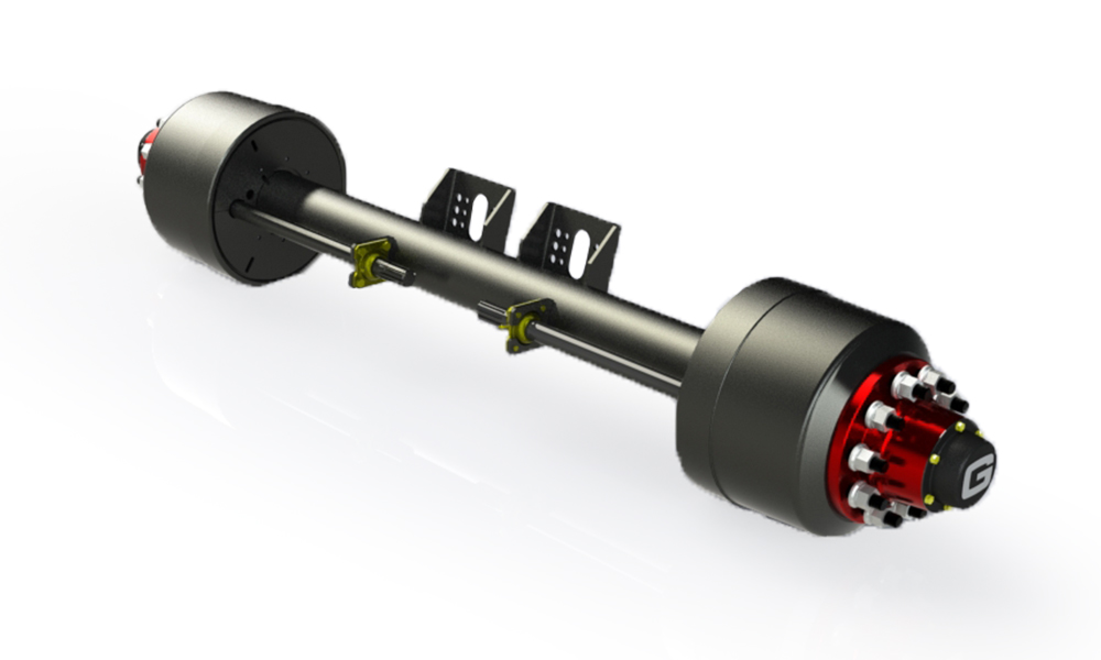 Granning Drum Brake Axles 900 series