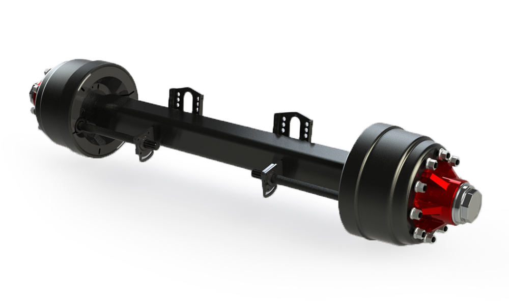 Granning Drum Brake Axles 950 series