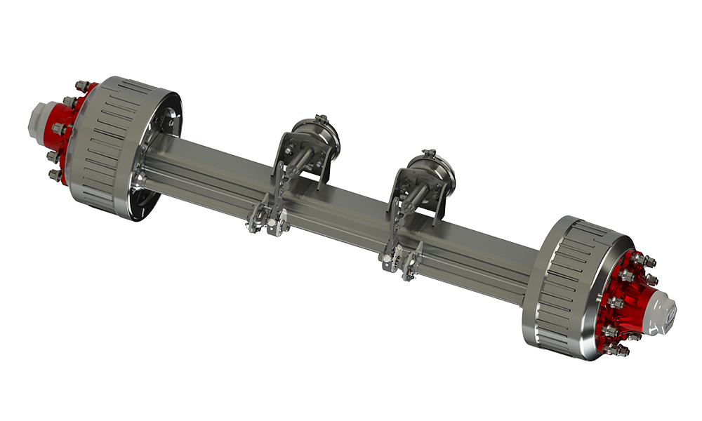 Granning Drum Brake Axles C & T range Heavy Duty